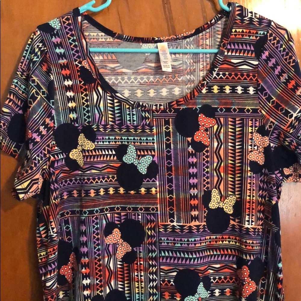 Large Lularoe Disney Classic Aztec
